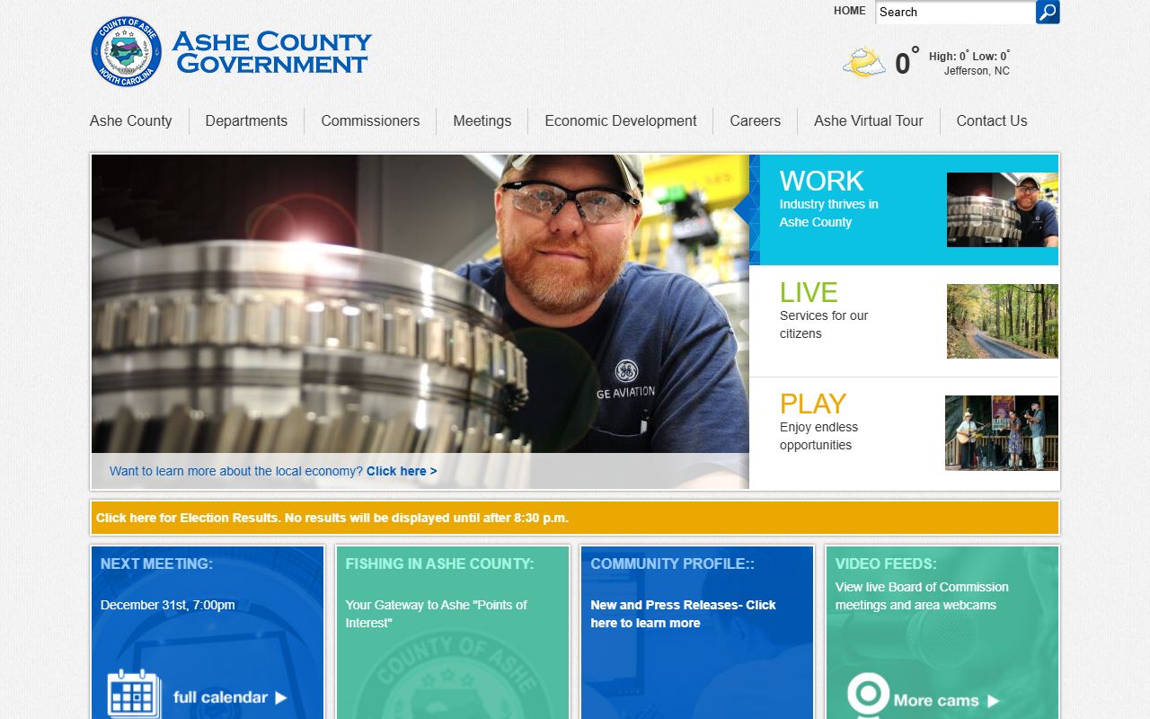 Ashe County government website for divorce decree records access