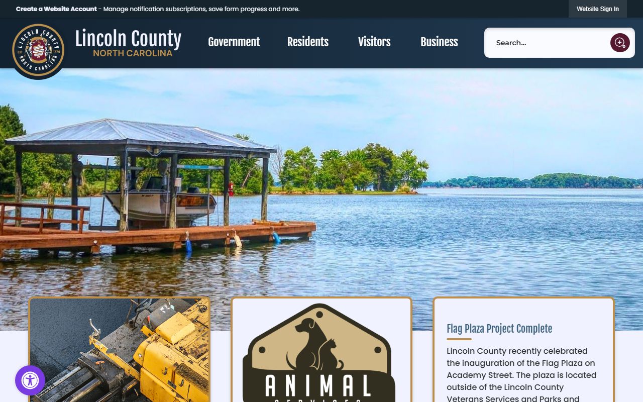 Lincoln County government website for divorce decree record requests in Lincolnton