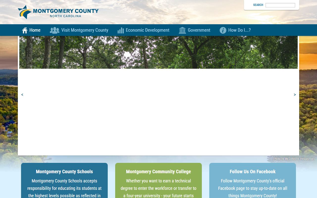 Montgomery County government website for divorce decree records