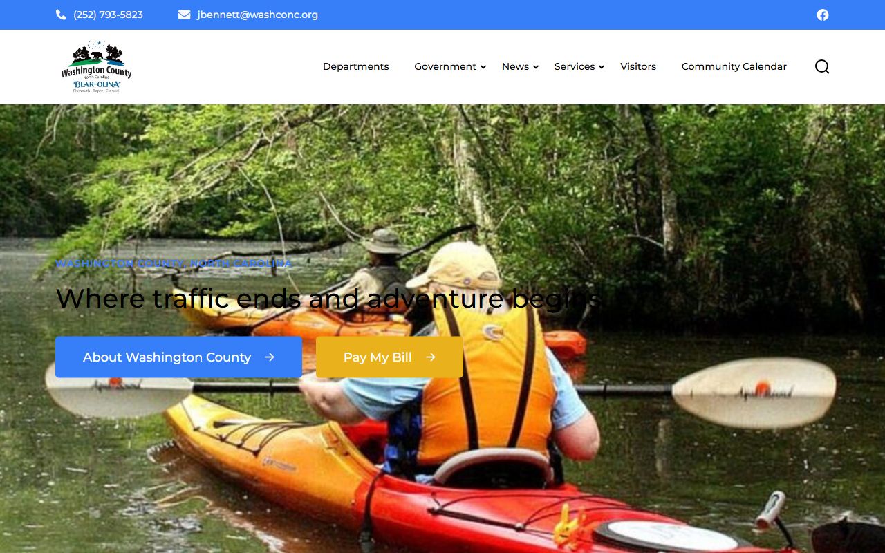 Washington County government website for divorce decree record requests